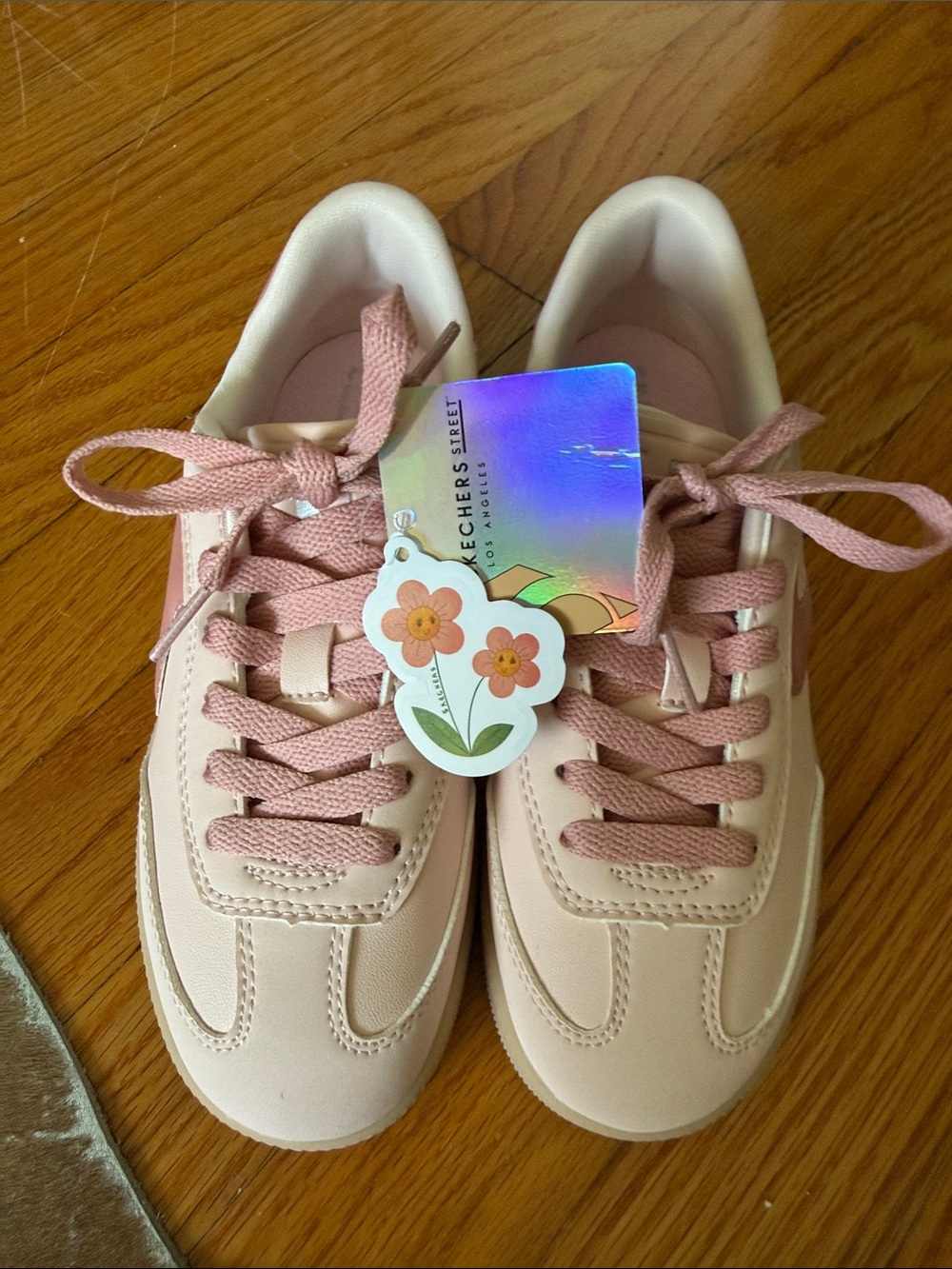 Skechers Kids Blush Pink Zinger Street Sneakers